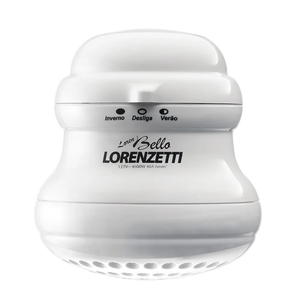 Chuveiro Elétrico Lorenzetti Loren Bello Ultra 220V 4600W Branco